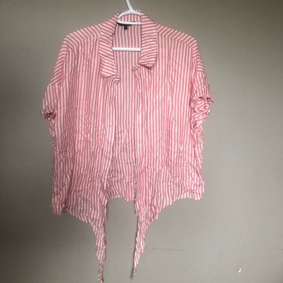 Pink striped tie shirt - Picture 1 of 1